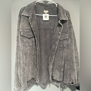 POL Distressed Shacket Never worn